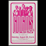 Go-Go's Prime Time Tour Handbill