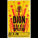 Hatch Show Print Dion with Ronnie Spector Poster