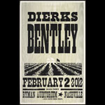 Hatch Show Print Dierks Bentley Poster