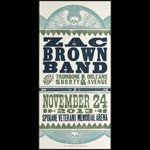Hatch Show Print Zac Brown Band Poster