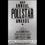 Hatch Show Print Pollstar Awards Poster