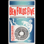 Hatch Show Print Ben Folds Five at Ryman Auditorium Poster