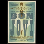Hatch Show Print Bon Jovi Poster