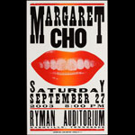 Hatch Show Print Margaret Cho at Ryman Auditorium Poster