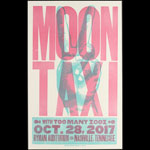 Hatch Show Print Moon Taxi at Ryman Auditorium Poster