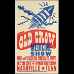 Hatch Show Print Old Crow Medicine Show New Year's Eve at Ryman Auditorium Poster