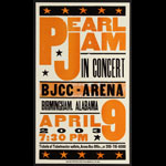 Hatch Show Print Pearl Jam Poster