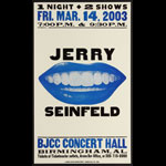 Hatch Show Print Jerry Seinfeld Poster