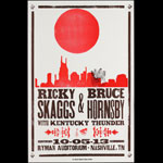 Hatch Show Print Ricky Skaggs and Bruce Hornsby Poster