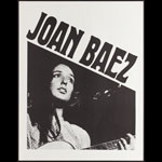 Late 1960's Joan Baez Headshop Poster