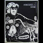 Richard Nixon On His Hog! - Dickie Bird Poster