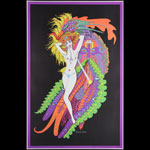 Dear Leda - Super Colorful Blacklight  Poster