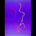1982 Jazz In The Wine Country Poster