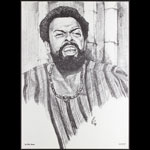 Le Roi Jones (Amiri Baraka) Black Movement Leader Poster