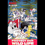 Don Martin 1974 Mad Magazine Protect Our Wildlife Poster