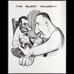 The Silent Majority - Nixon And Agnew Shooting Up Poster