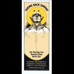 Derek Hess Taking Back Sunday Poster