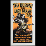 Derek Hess Ted Nugent Poster