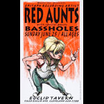 Derek Hess Red Aunts Poster