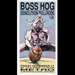 Derek Hess Boss Hog Poster