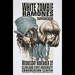Derek Hess White Zombie / Ramones Poster