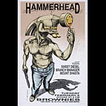 Derek Hess Hammerhead Poster