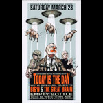 Derek Hess Today Is The Day Poster