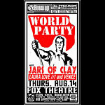 Jeff Holland World Party Poster