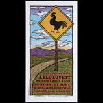 Gary Houston Lyle Lovett Poster