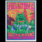 John Howard Roky Erickson Blacklight Style Poster