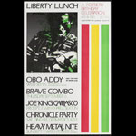 Jagmo - Nels Jacobson Liberty Lunch 40th Birthday Celebration - Obo Addy Poster
