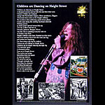 Janis Joplin - Children are Dancing on Haight Street - Unity Foundation 20th Anniversary Poster