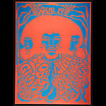 Jimi Hendrix Santa Barbara Concert  Poster