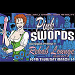Rob Jones Pink Swords Poster