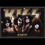 Scarce Kiss Alive 35 Deluxe Tour Poster