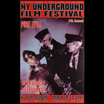 Frank Kozik 4th Annual New York Underground Film Festival Movie Poster
