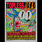 Frank Kozik Topless U.S.A. Frank Kozik Art Show Poster