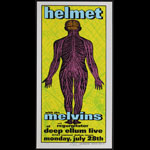 Lindsey Kuhn Helmet with Melvins Poster