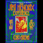 Dennis Loren Jimi Hendrix Poster