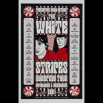 Dennis Loren White Stripes Poster