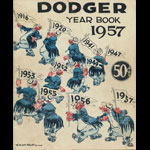 1957 Brooklyn Dodgers Baseball Yearbook