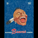 1961 Milwaukee Braves Baseball Yearbook