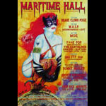 Cincotta Insane Clown Posse at Maritime Hall - W.A.S.P. moe. Hecate Enthroned Dropkick Murphys Sick of it All MHP #129 Poster