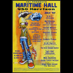 Lamb Motorhead at Maritime Hall - D.R.I. ELO Part II David Grisman Merl Saunders MHP #32 Poster