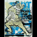 Ames Bros Pearl Jam Poster