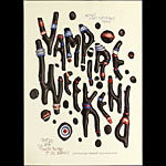 Alex Trochut Vampire Weekend Poster