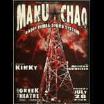 Chris Shaw Manu Chao Poster