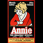 Annie The Broadway Musical Theatre Poster