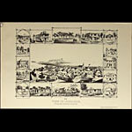 Paul Emmert Honolulu 1854 Historical Illustration Poster