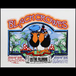 The Black Crowes Fillmore Miami Beach Poster